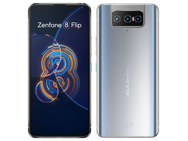 Zenfone 8 Flip ZS672KS-SL256S8 256GB/8GB SIMフリー グレイシアシルバー