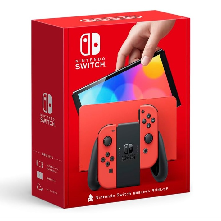 Nintendo Switch(有機ELモデル) マリオレッド