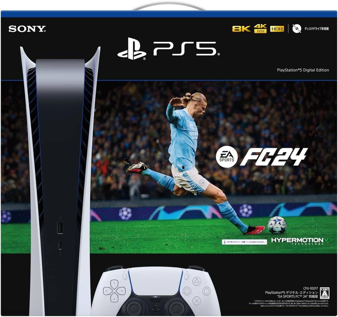 PlayStation5 デジタルエディション CFIJ-10017 EA SPORTS FC 24 同梱版
