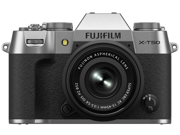 FUJIFILM X-T50 XC15-45mmレンズキット シルバー