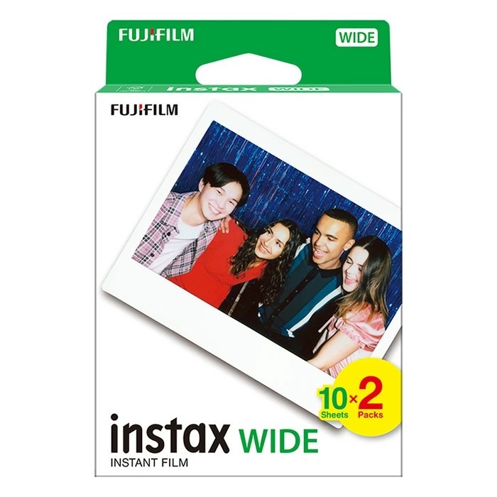 FUJIFILM チェキ用フィルム WIDE  2パック 20枚入